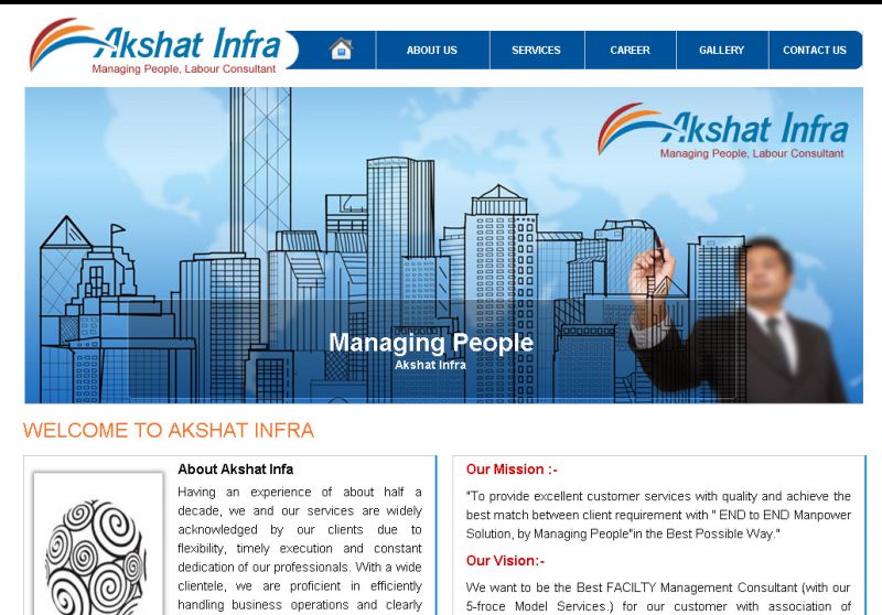 Akshant Infra, Web Design Company in Raipur Chhattisgarh