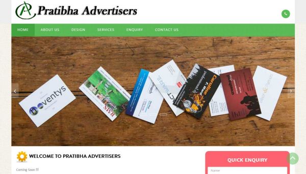 Pratibha Advertisers, Web Design Company in Raipur Chhattisgarh