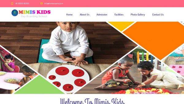 MIMIS Kids School, Web Design Company in Raipur Chhattisgarh
