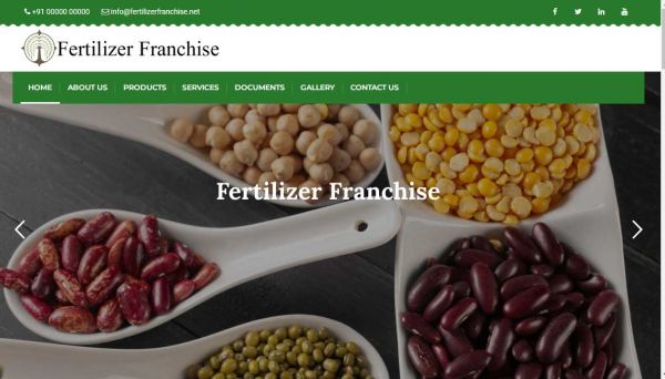 Fertilizer Franchise, website company design in raipur