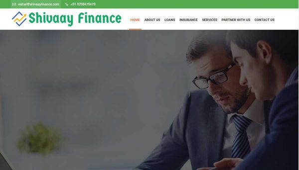 Shivaay Finance, website company design in raipur